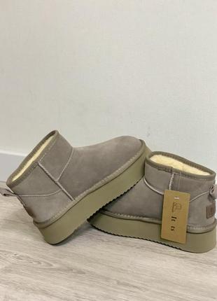 Уггі зимові замшеві 8