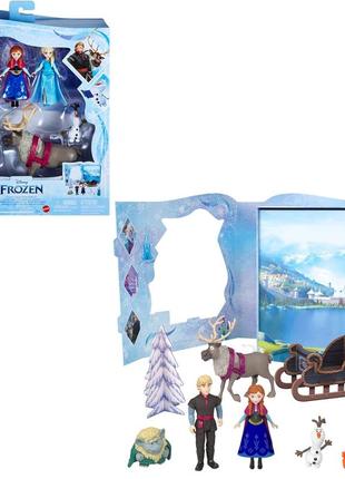 Disney набор фигурок холодное сердце frozen classic storybook set