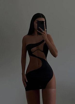 Накладной платеж ❤ праздничное открытое платье голая сетка на тонких бретелях