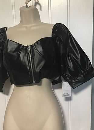 Топ экокожа р.40