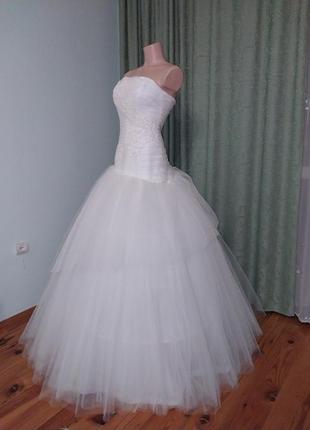 Весільна сукня біла р. 46-48