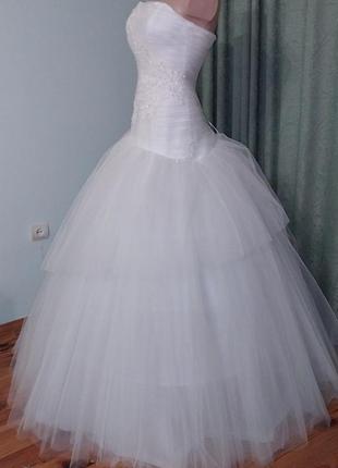 Весільна сукня біла р. 46-48