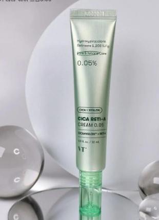 Антивозрастной крем с ретинолом vt cosmetics - cica reti-a cream 0,05%