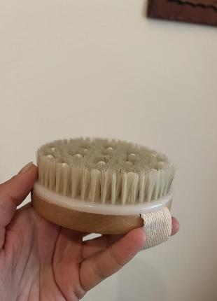 Щітка для сухого масажу нова