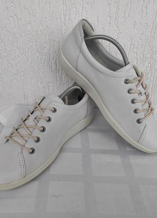 Туфли мокасини кожанние ecco danish design р.39