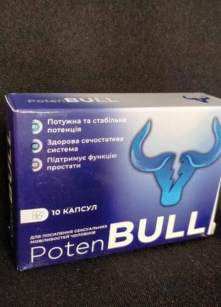 Poten bull (potenbull, потенбул) улучшение половой функции, 10 капс