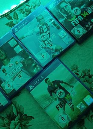 Диски для ps4 fifa22, fifa20, fifa 19, fifa15, fifa14