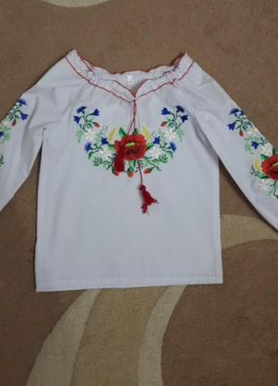 Вишиванка для дівчинки р.104