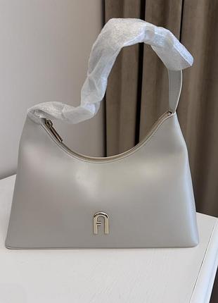 Сумка furla diamante s кожаная