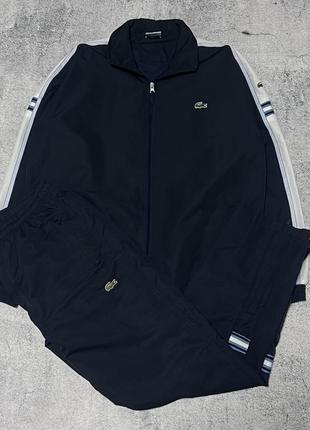Винтажный спортивный костюм lacoste