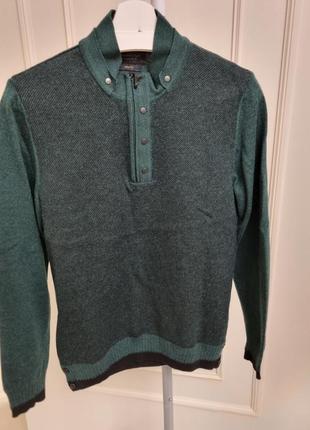 Кофта мужская зеленого цвета тепла