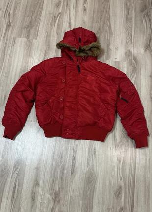 Зимняя куртка alpha industries оригинал