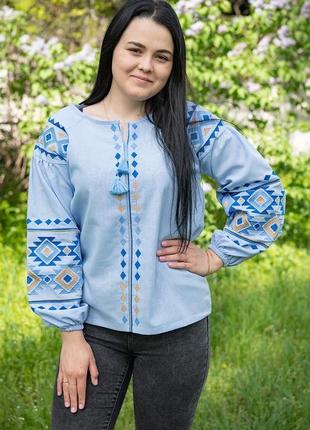 Вишукана лляна  вишиванка 122-158