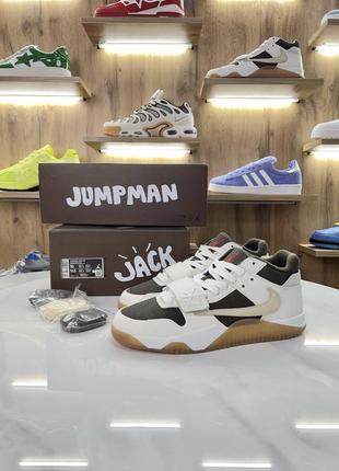 Кросівки jordan jumpman jack tr travis scott sail