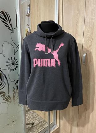 Утепленная толстовка puma 48-50 размер