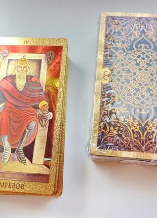 Карты таро золотой уэйт (подарочный бокс)