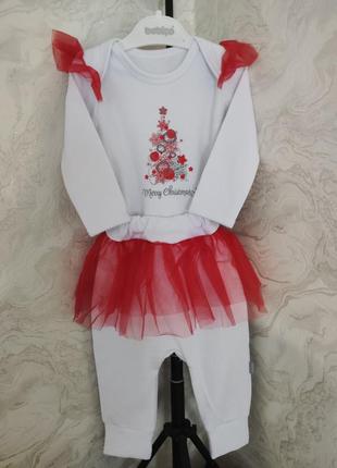 Новорічний комплект для дівчинки