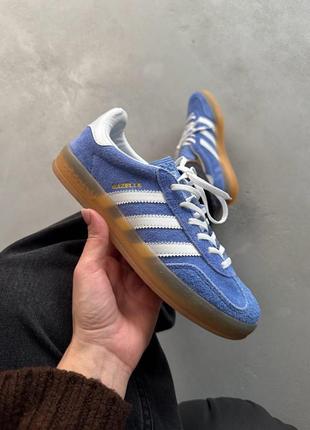 Кроссовки adidas gazelle blue gum
