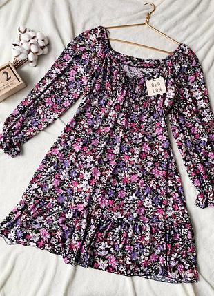 Платье цветы