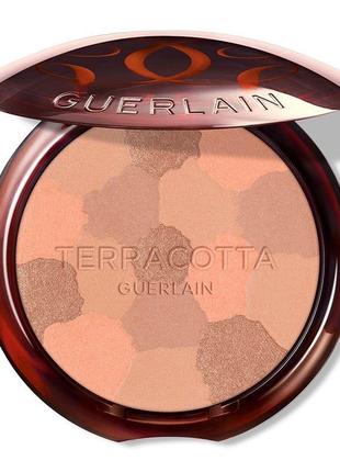 Guerlain terracotta original компактная пудра-бронзантор заменимый флакон, оттенок 01 light warm 8,5 гр