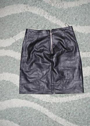Шкіряна спідниця 3
