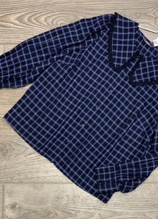 Блуза/сорочка з комірцем george р. 16/44/2xl