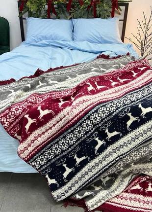 Плед новогодний