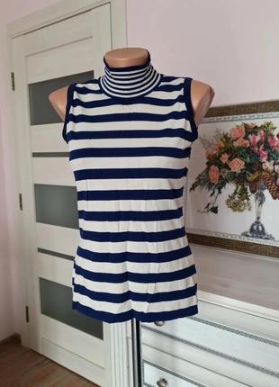 Гольф водолазка в смужку marc cain