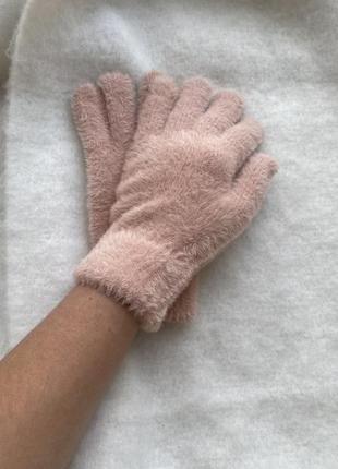 Варежки утепленные внутри