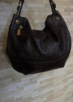 Furla сумка оригінал шкіра  страуса