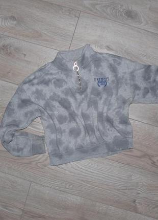 Стильная укроченная кофточка на девочку 12-13 лет