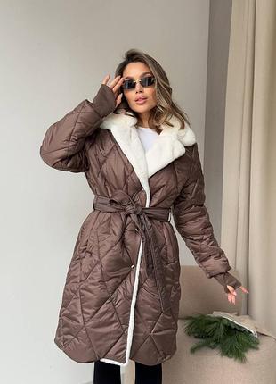 Куртка зима подовжена 
тканина: плащівка лаке , наповнювач сілікон 250 
 ▪розмір: 42-44,46-48,50-52