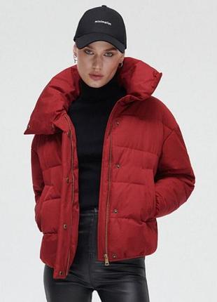 Тепла коротка куртка cropp