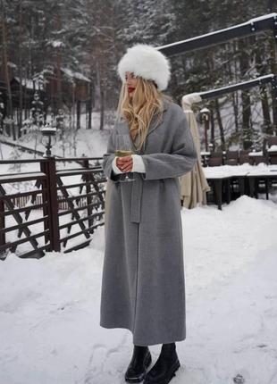 Пальто невероятно стильное утепленное пальто ❤️ оверсайз фасон и трендовая длина макси