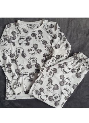 Тепла флісова піжама primark disney