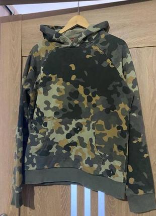 Мужская толстовка худи с капюшоном на флисе the north face оригинал2 фото