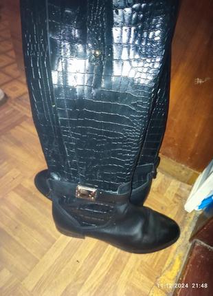 Чоботи р 40 під рептилію zara