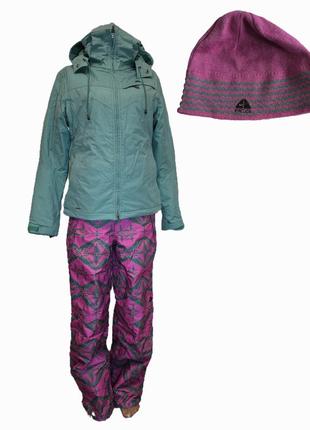 3-в-1 ( 2 куртки + штани)  лижі/сноуборд nike acg, оригінал, + шапка в подарунок