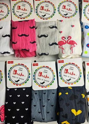 Якісні колготки krebo 116-122 см