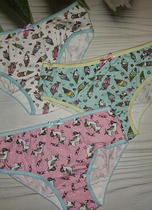 Комплект трусиків плавки труси з єдинорогом primark