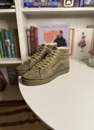Vans sk 8 hi зимние ботинки кеды кроссовки ванс венс ск женские