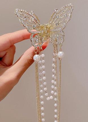 Крабик для волосся метелик