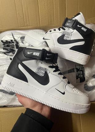nike air force black pony base girls and blue hair, зимові