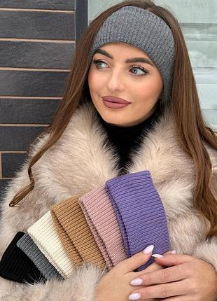 Пов'язка на голову тепла