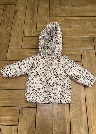 Курточка детская на 9-12м (80см)