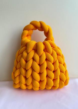 Вʼязана marshmallow сумка бренду @cutie.handmade.ua