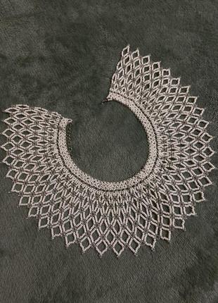 Украшение силика из бисера
