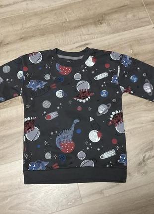 Свитшот утепленный nutmeg 4-5 лет