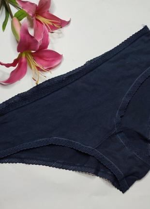 Трусики базовые трусы коттоновые h&m xl 14 42