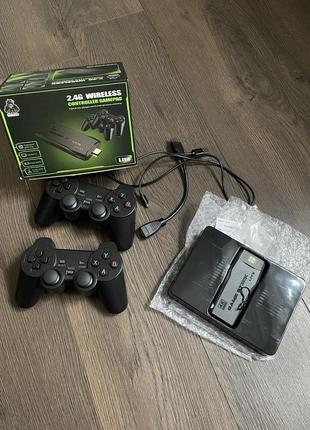 Ігрова приставка game stick lite 64 гб m8 (hdmi 4k 2,4g) 20000 ігор dendy, sega, sony playstation 12 фото